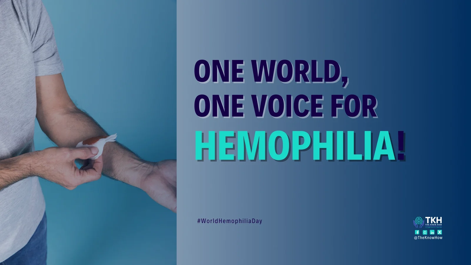 One world, one voice for hemophilia!