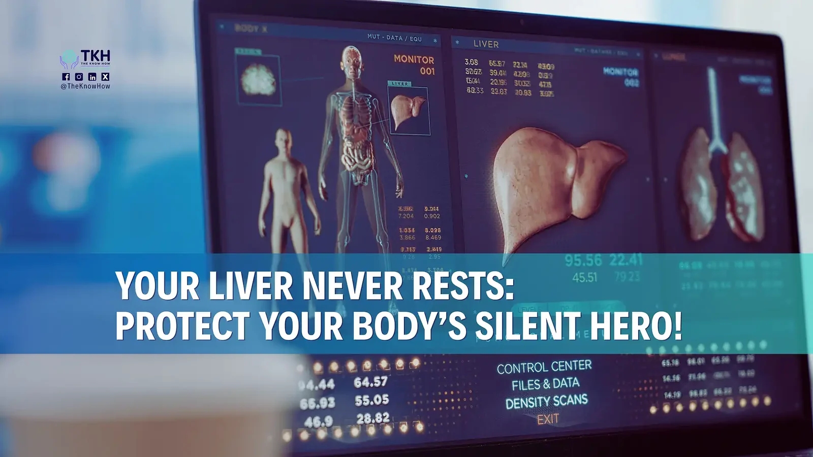 Your liver never rests: Protect your body's silent hero!