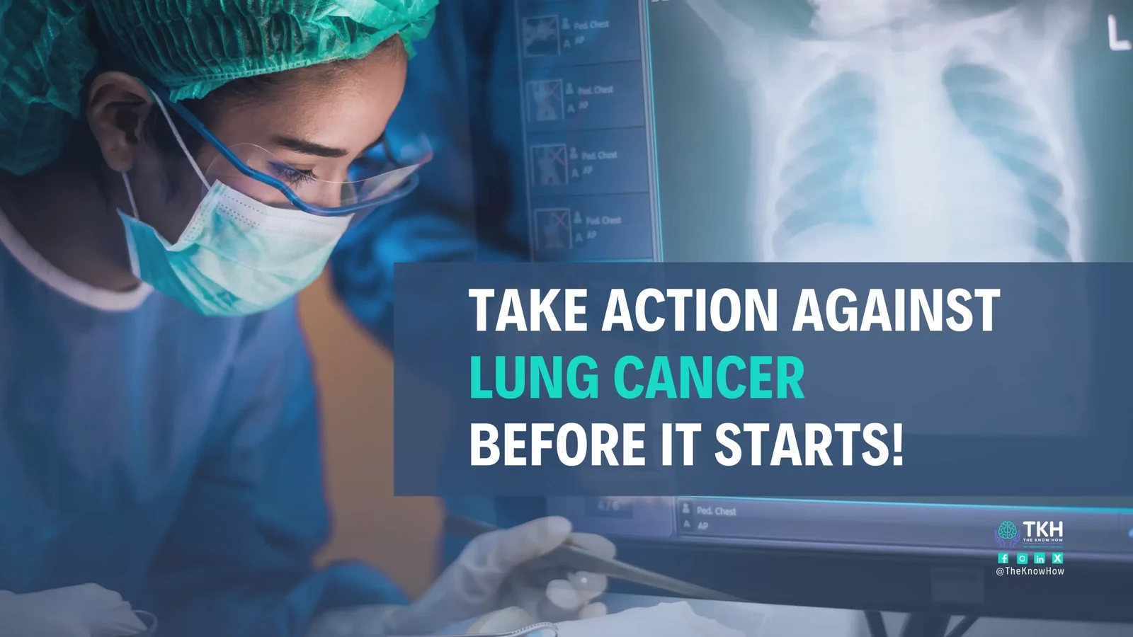 Take action against lung cancer before it starts!