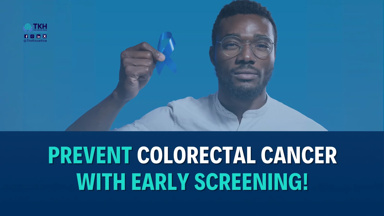 Prevent colorectal cancer with early screening!