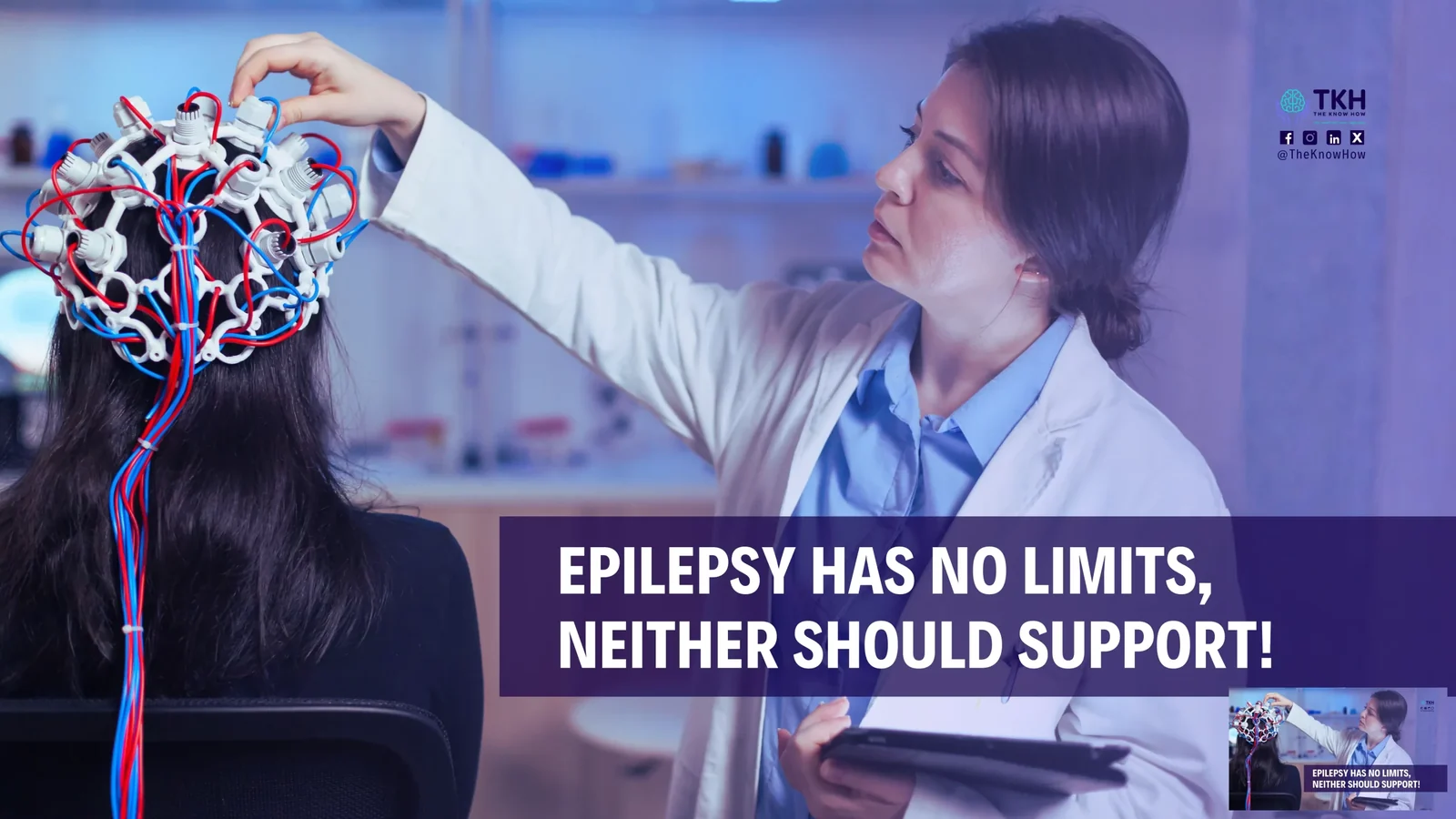Epilepsy has no limits, neither should support!